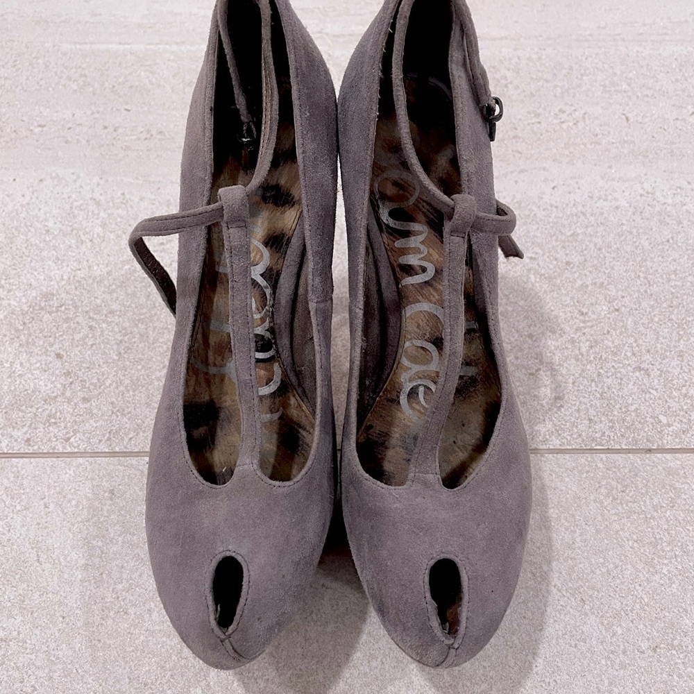 Sam Edelman Suede Platform Heels